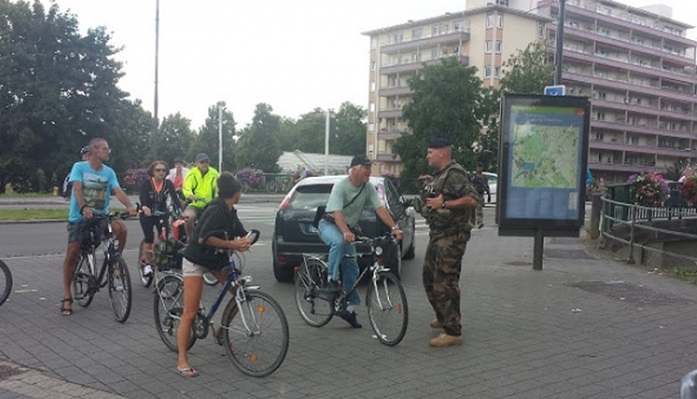 Suspicious bag found outside buildings of Council of Europe, European Court 